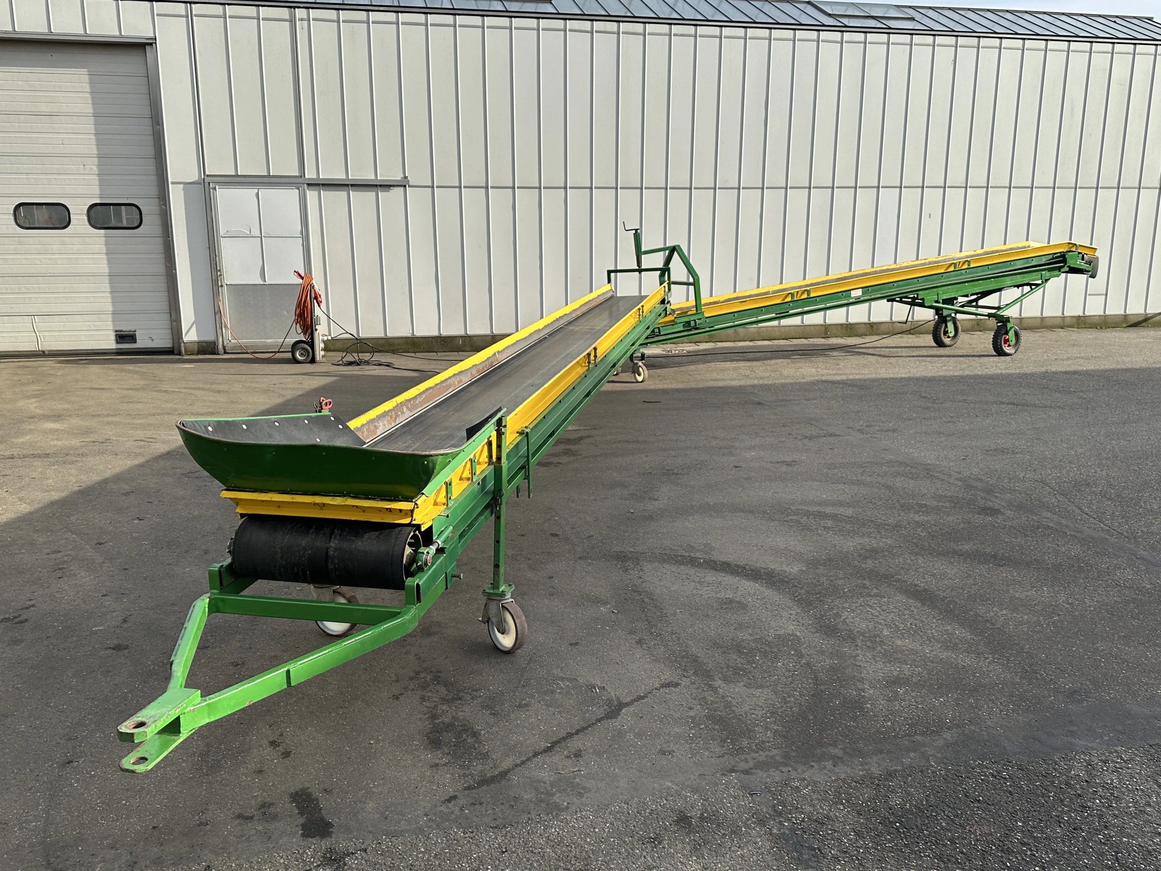 Visser duo telescopic conveyor 2 x 800 cm duijndam machines