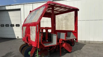 Elco beddenplantmachine 4 rijen met schijven