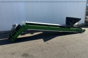Elevator incline conveyor 500 x 40 cmwith a bend at the top