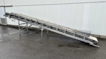 Tapis élévateur acier inoxydable 715 x 60 cm