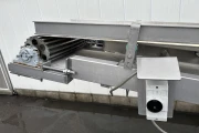 Elevator incline conveyor stainless steel 715 x 60 cm