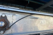 Elevator incline conveyor stainless steel with mesh belt 435 x 40 cm