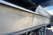 Elevator incline conveyor stainless steel with mesh belt 435 x 40 cm