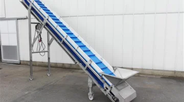 Douw Trasportatore elevatore in acciaio inox 520 x 45 cm