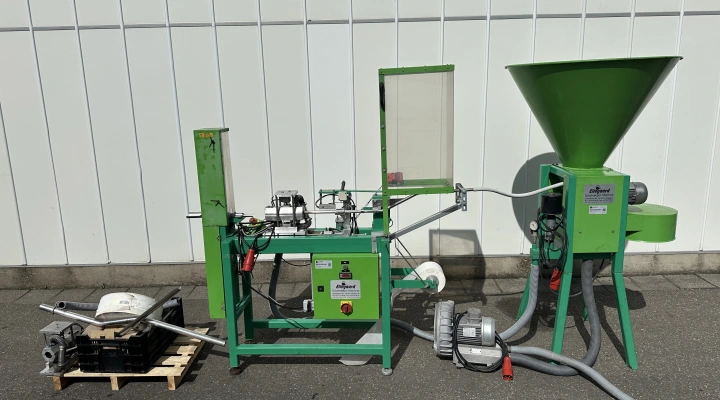 Ellegaard H14001-D paperpot machine for 20 and 40 mm paper pots