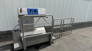 Elpress DZW-HDT-700-L śluza higieniczna stacja higieniczna do stóp i dłoni