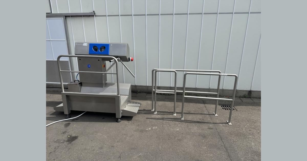 Elpress DZW-HDT-700-L hygienic entrance combined hygiene station for ...