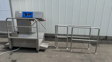 Elpress DZW-HDT-700-L śluza higieniczna stacja higieniczna do stóp i dłoni