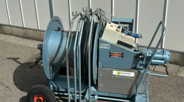 Empas 10180 slangenhaspel met dubbele trommel