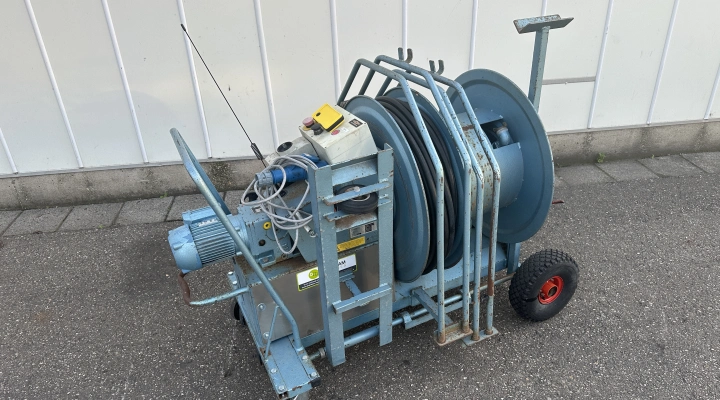 Empas 10180 hosereel with double drum