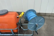 Empas 36-50-200 spraying wagon 200 liter with petrol engine