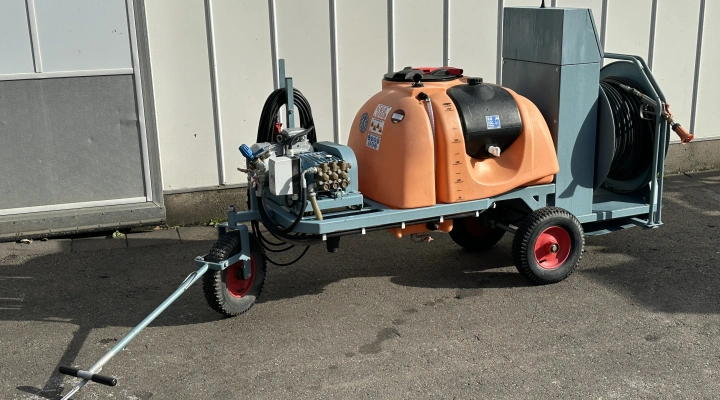 Empas Atlanta with Berg electric hose reel