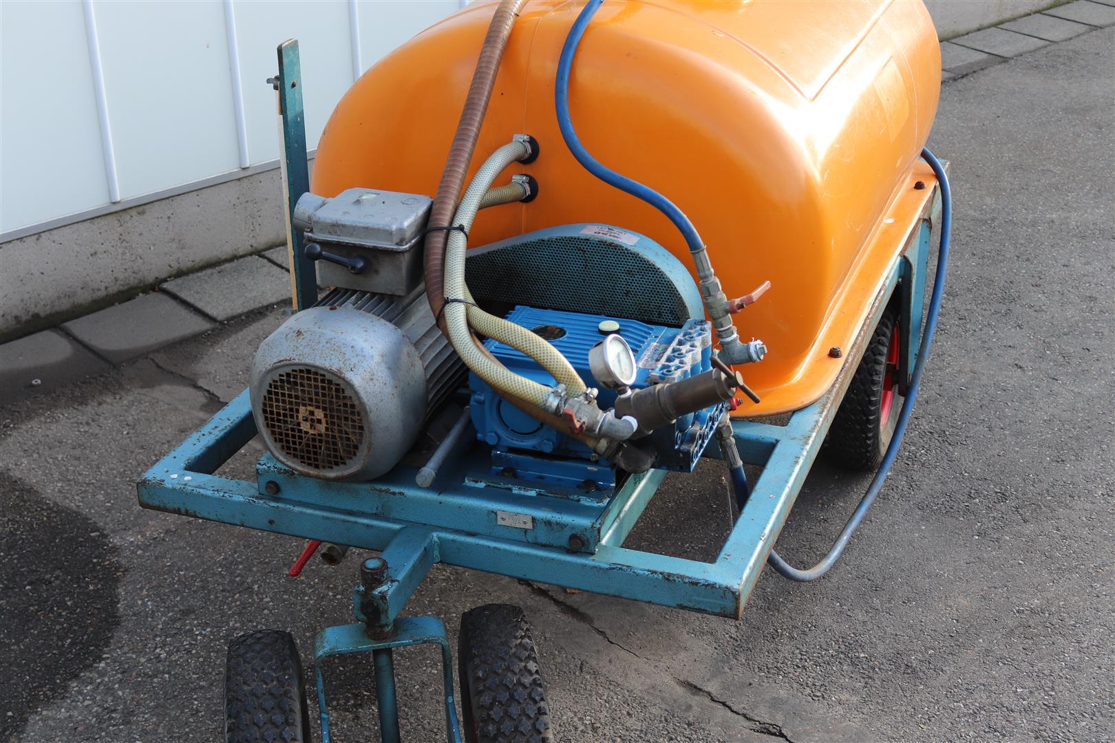 Empas 600 л опрыскивание вагон с механической hosereel