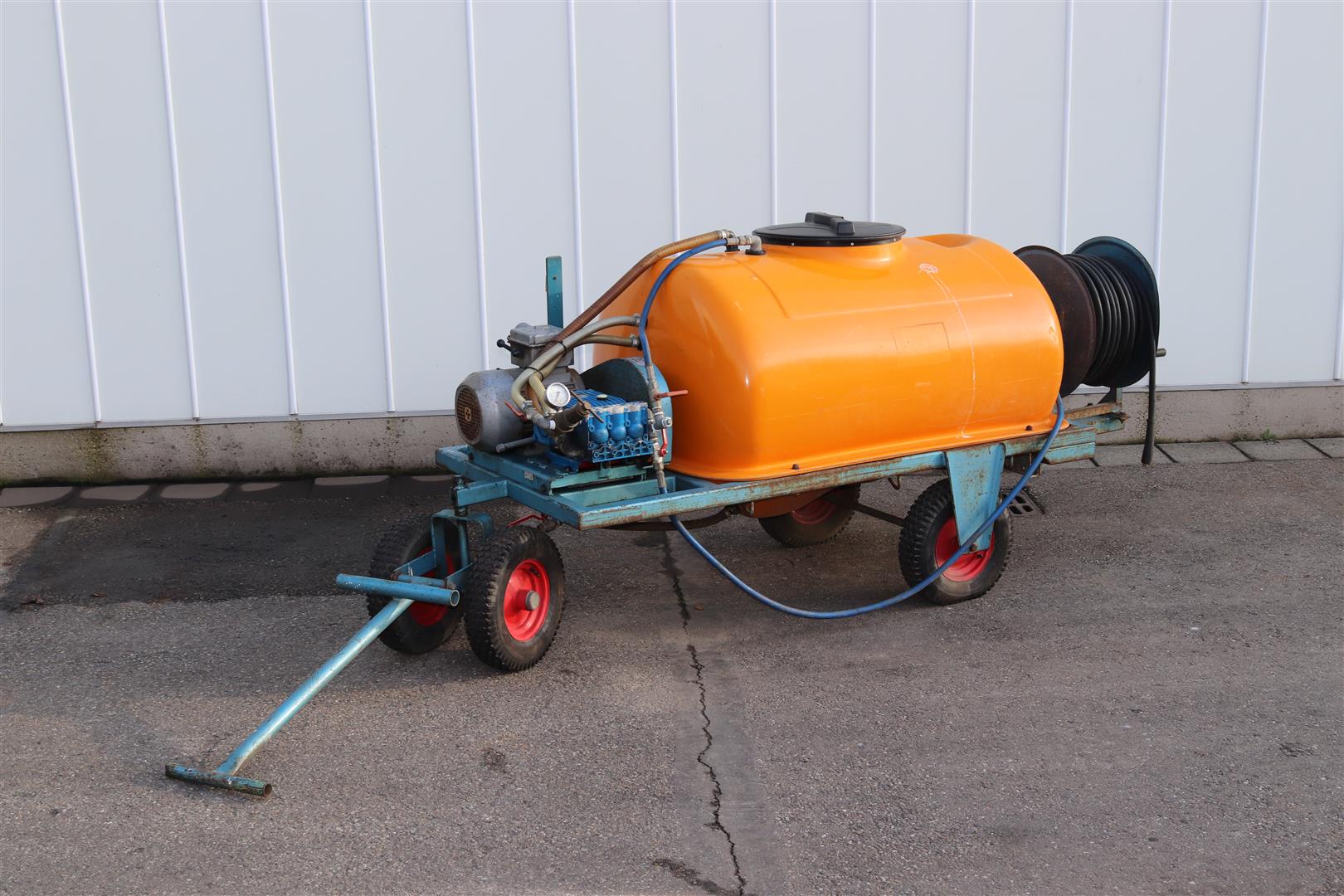 Empas 600 л опрыскивание вагон с механической hosereel