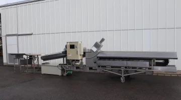 Neubauer Automation Espaso S20 Spargelsortiermaschine mit zweiseitiger Spargelablage