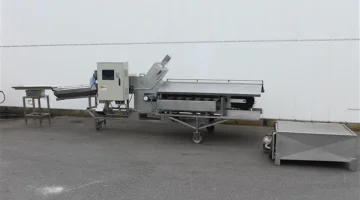 Neubauer Automation Espaso S12 sorting and washing machine for asparagus