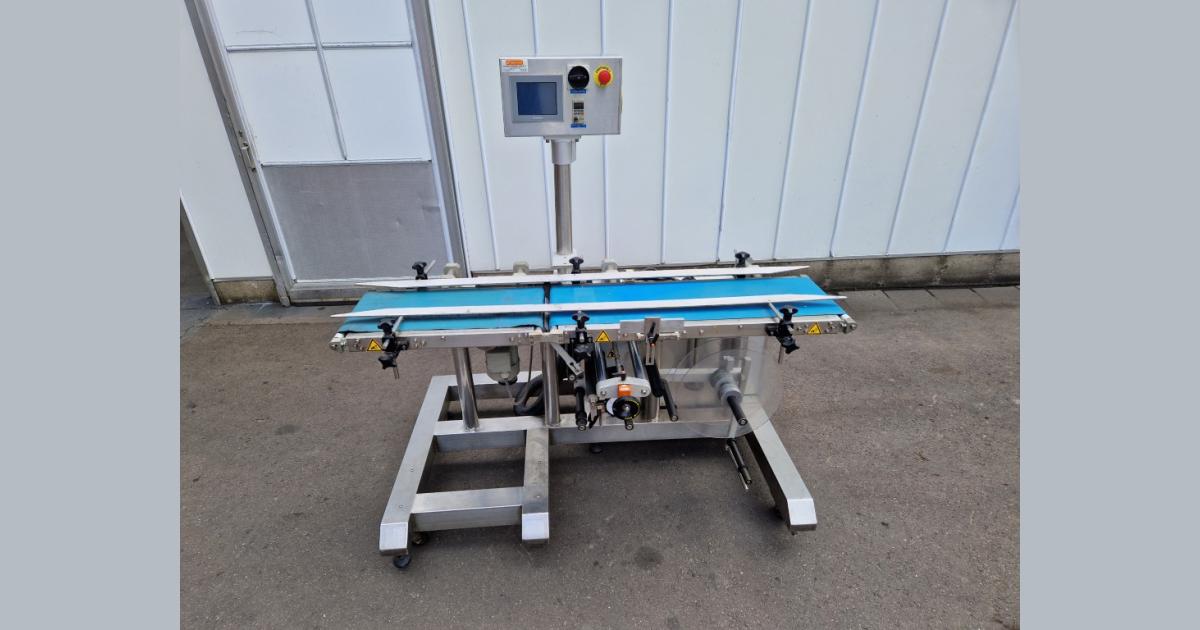 Espera ES 1221 label sticker machine • Duijndam Machines