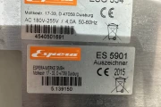 Espera ES5000 check weigher with top and bottom labeler