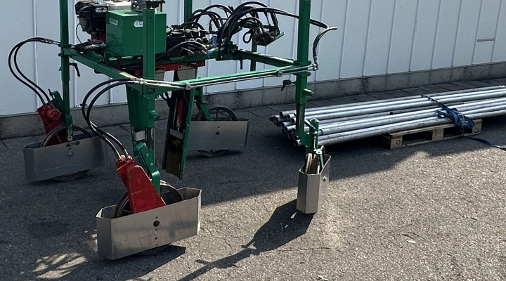 Ezendam rootballing machine