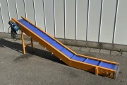F.B. Sistem elevator incline conveyor 300 x 30 cm with lower bend