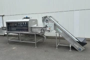 Falhun washing machine for vegetables in bundles, with leaves, in crates or loose
