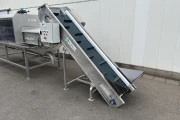 Falhun washing machine for vegetables in bundles, with leaves, in crates or loose