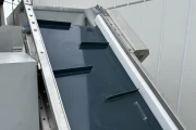 Falhun washing machine for vegetables in bundles, with leaves, in crates or loose