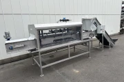Falhun washing machine for vegetables in bundles, with leaves, in crates or loose
