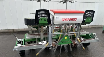 Fedele Duplex trapiantatrice 4 file con concime Gaspardo