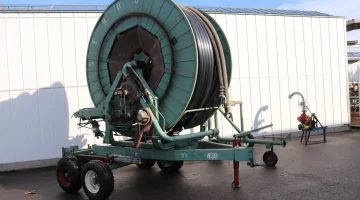 Ferbo irrigation hosereel 430 meter, 100 ø mm, with pump