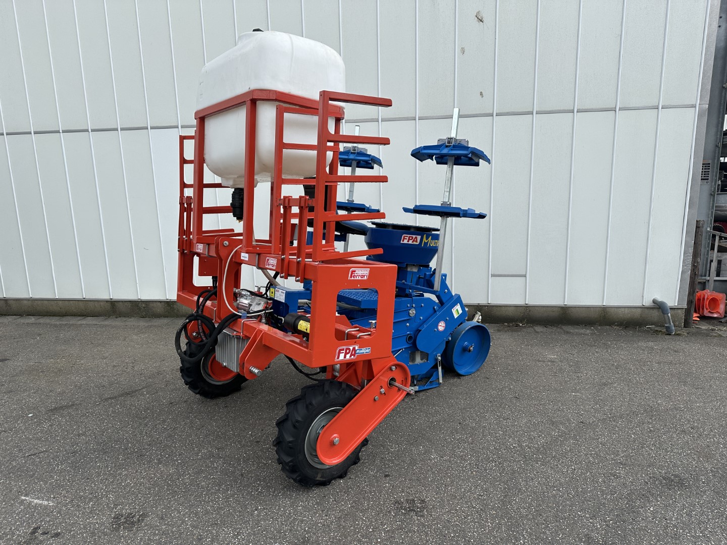 Ferrari FPA Evolution Multipla plastic foil/mulch planting machine