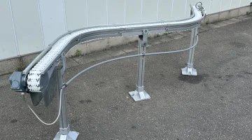 Flexlink конвейер S-образный 2 x 90° ширина 8,5 см