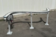 Flexlink conveyor S-shaped 2 x 90° width 8,5 cm