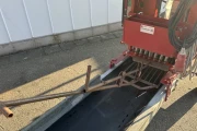 Flier soil blocking machine with seeder