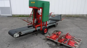 Flier talajlezáró gép 30 cm széles vetőgéppel