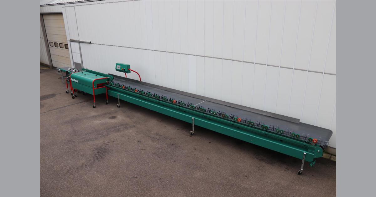 Olimex Floraflex bunching machine • Duijndam Machines