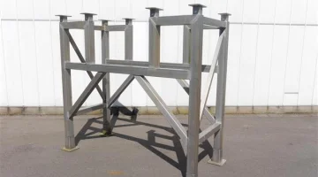Stainless steel frame 230 x110 x 213