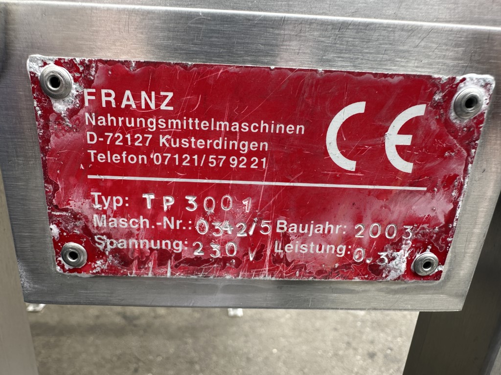 Franz Maschinenbau ����������� ������ � �������������� ������� ��� �����