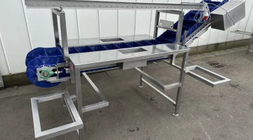 Лифт Franz Nahrungsmittelmaschinen с двусторонними разделочными столами