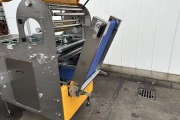 Frutmac Rollex 2000 machine designed for flexible foil-coating of plateaus and crates of various sizes