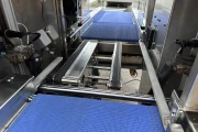 Frutmac Rollex 2000 machine designed for flexible foil-coating of plateaus and crates of various sizes