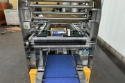 Frutmac Rollex 2000 machine designed for flexible foil-coating of plateaus and crates of various sizes