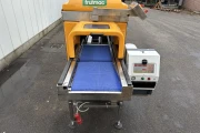 Frutmac Rollex 2000 machine designed for flexible foil-coating of plateaus and crates of various sizes