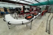 FS Solutions curved conveyor 180°