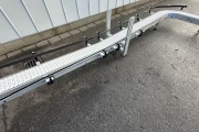 FS solutions curved conveyor with modular belt 725+curve 90°