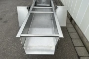 Fume washer washing machine for vegetables stainless steel