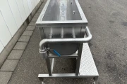 Fume washer washing machine for vegetables stainless steel