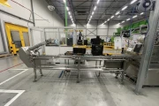 G. Mondini E 350 VG top seal packaging machine with denester