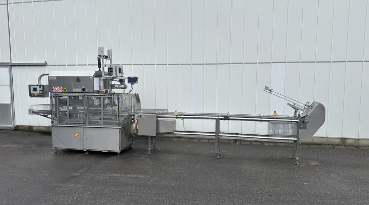 G. Mondini E 350 VG top seal packaging machine with denester 2008