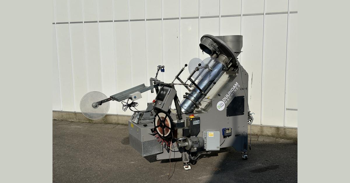 Giro CA9-S net packaging and clipping machine • Duijndam Machines